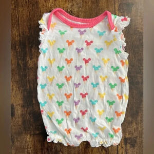 Disney Baby | infant girl onesie. Size: 3/6M
